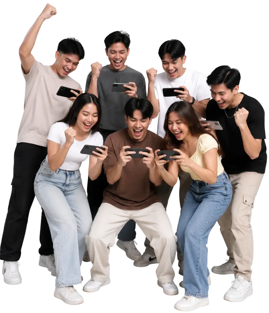 nustar Joyful gaming moment with friends