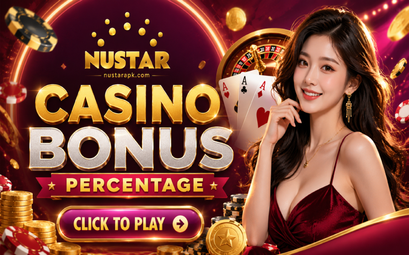 casino bonus percentage