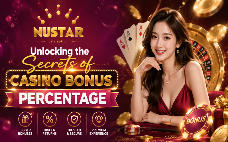 casino bonus percentage