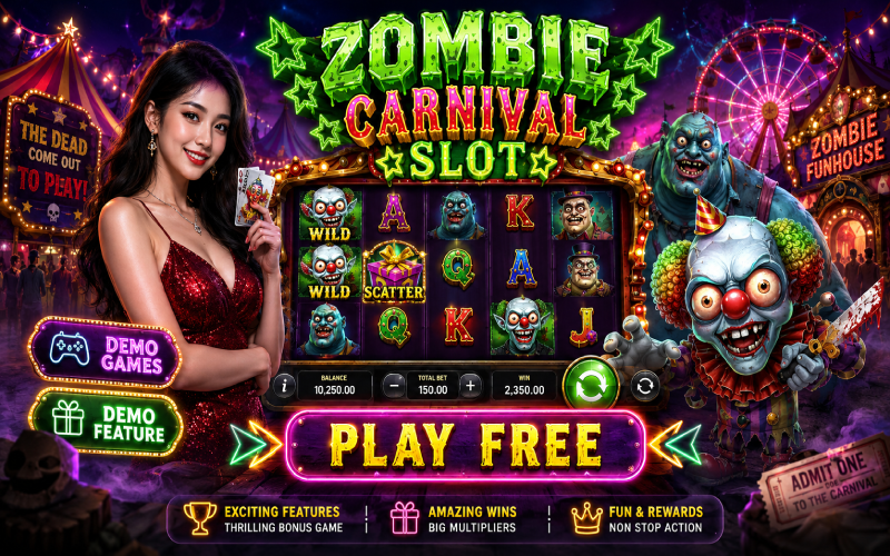 zombie carnival slot body zombie carnival slot